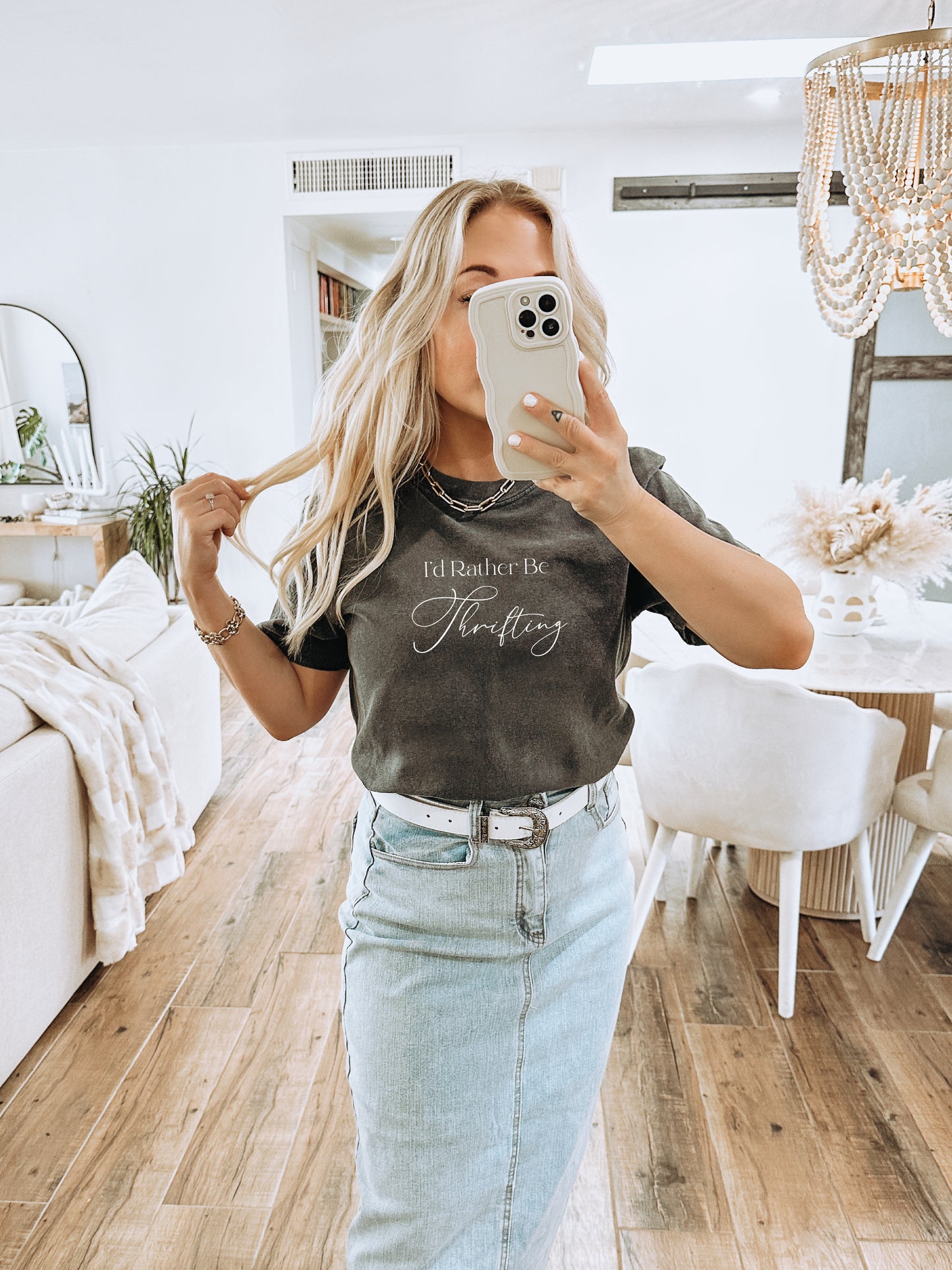 I'd Rather Be Thrifting - Unisex Tshirt