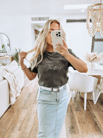 I'd Rather Be Thrifting - Unisex Tshirt