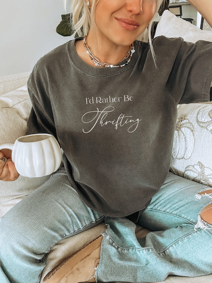 I'd Rather Be Thrifting - Unisex Tshirt