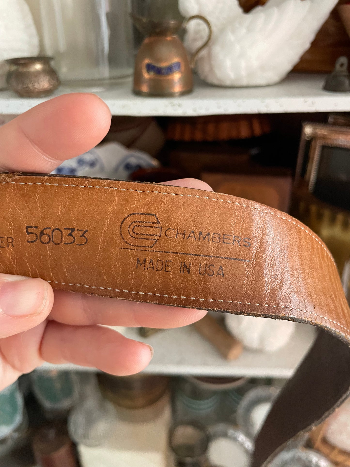 Chambers Belt and Buckle