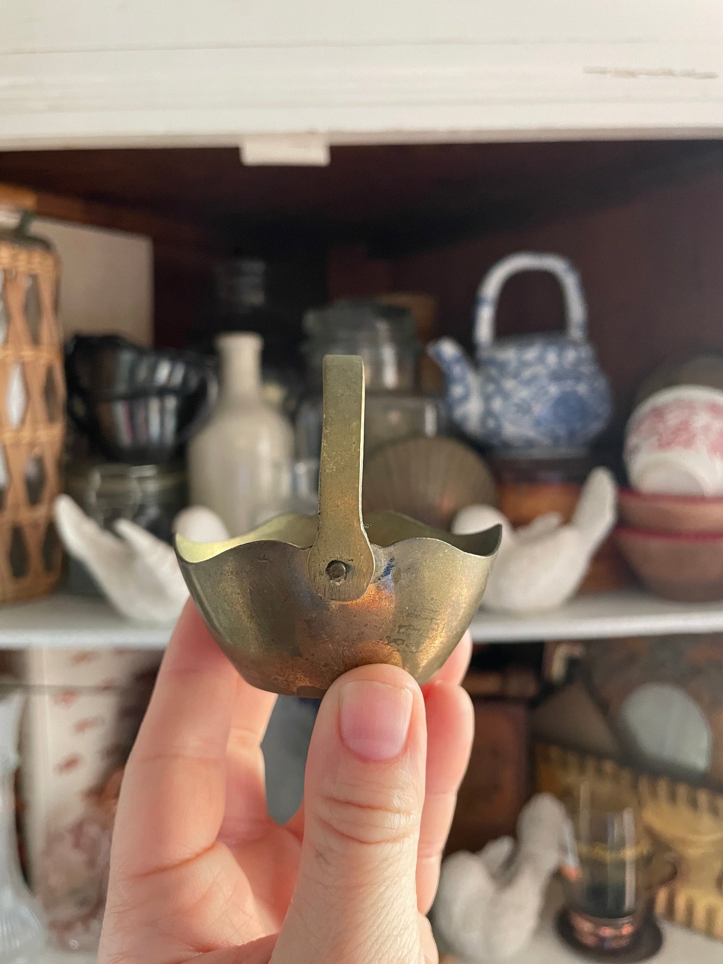 Miniature Brass Bucket