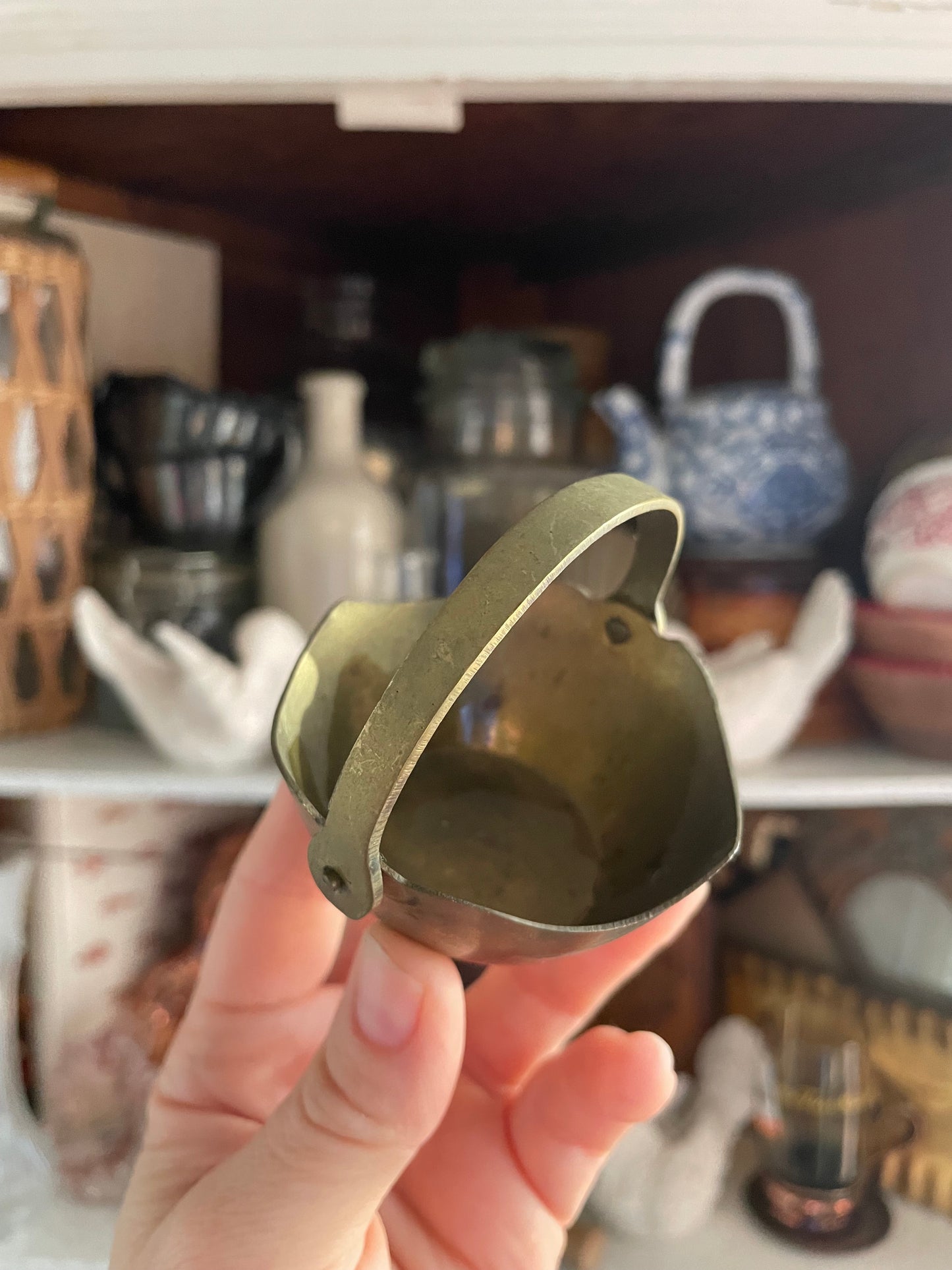 Miniature Brass Bucket